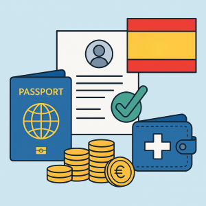 Permiso de Residencia temporal no lucrativa.